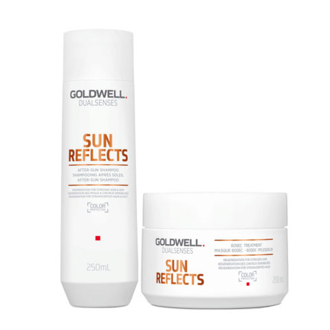 Goldwell Dualsenses Sun reflect Sun Champú 250ml y Mascarilla solar 200ml