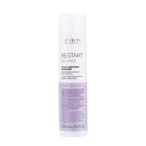 Revlon Restart Balance Scalp Soothing Shampoo 250ml - Champú Para Piles Sensibles