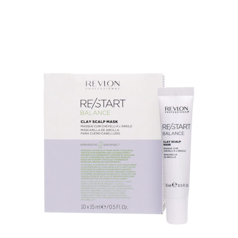 Restart Balance Clay Scalp Mask 10x15ml - Mascarilla Cuero Cabelludo