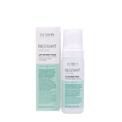 Restart Volume Lift Up Body Foam 165ml - Espuma de Volumen Para Cabello Fino