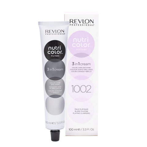 Nutri Color Creme 1002 Platino blanco 100ml - Máscara Color