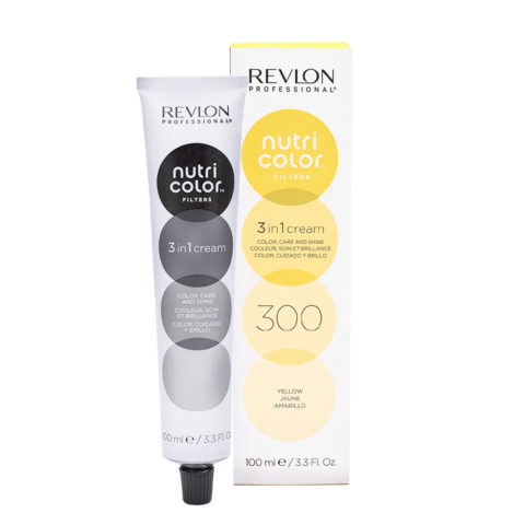 Revlon Nutri Color Creme 300 Amarillo 100ml - Mascara Colore