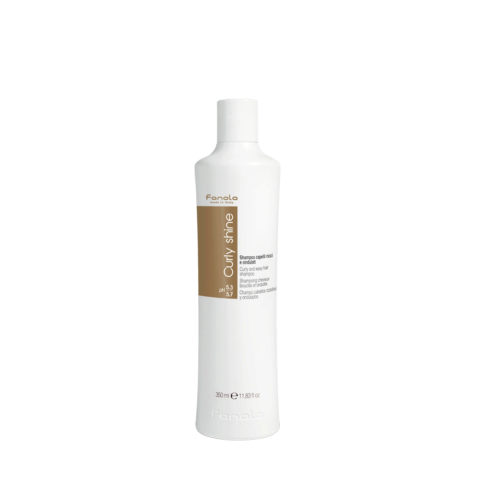 Fanola Curly Shine Champú Cabello Rizado Y Ondulado 350ml