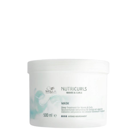 Nutricurls Waves & Curls Mask 500ml - mascarilla para cabello ondulado y rizado