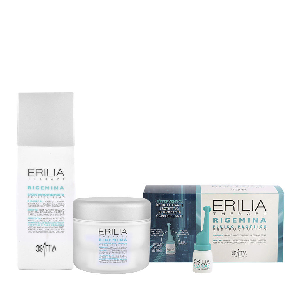 Creattiva Erilia Reestructurante Champù 250ml Mascarilla 200ml Viales 10x5ml
