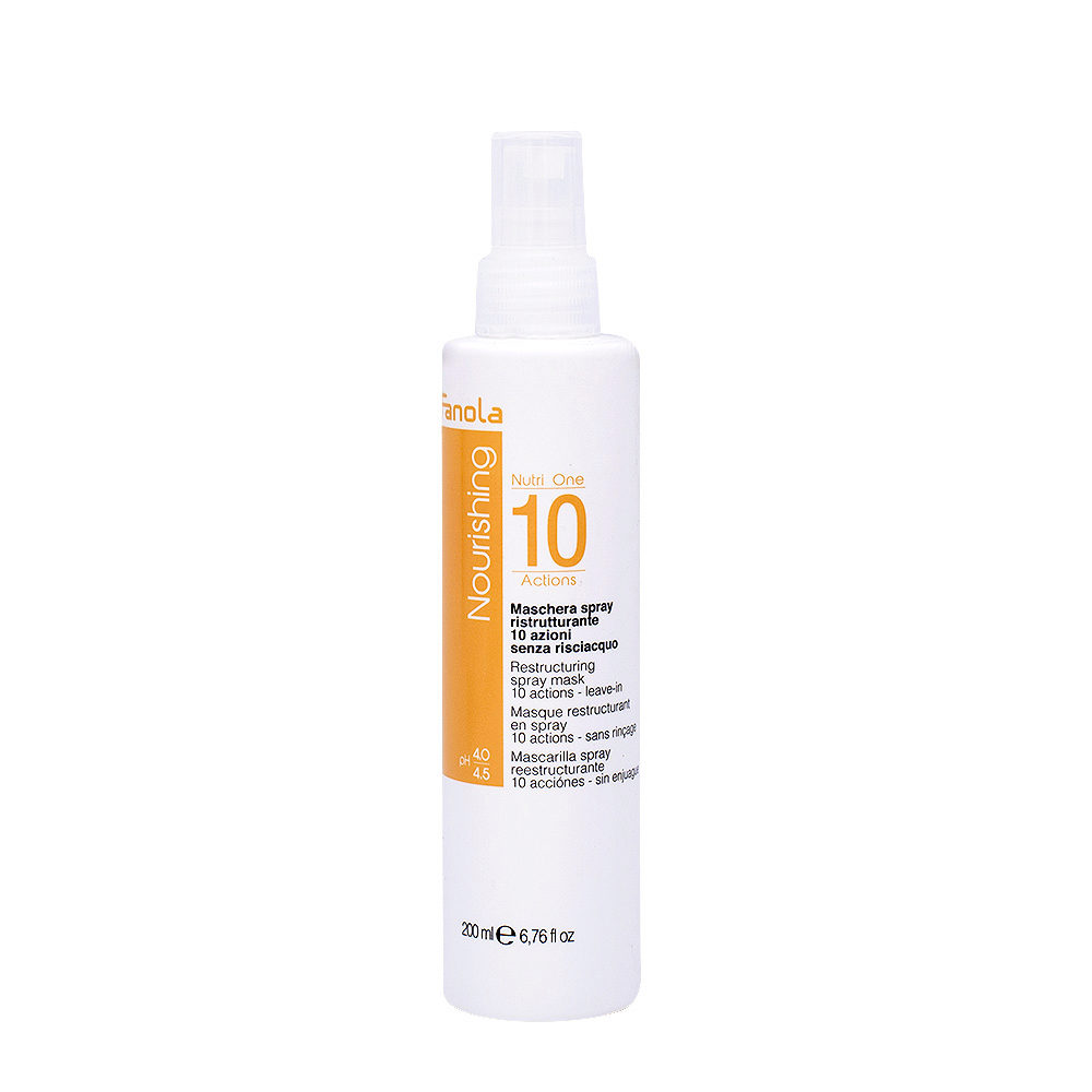 Fanola Nutri One Mascarilla Spray Reestructurante  Cabello Dañado 100ml
