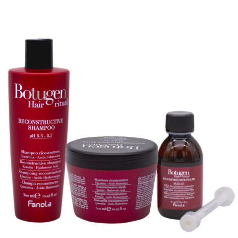 Fanola Botugen Champú Reestructurante 300ml Mascarilla 300ml Suero150ml