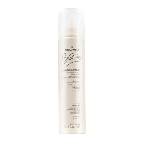 Blondie Ice Blonde Enhancing Conditioning Hair Mousse 300ml - espuma potenciadora de reflejos rubios fríos