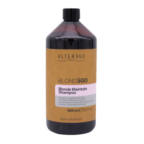 Alterego Blondego Blonde Maintain Shampoo 950ml  - champú para cabello rubio