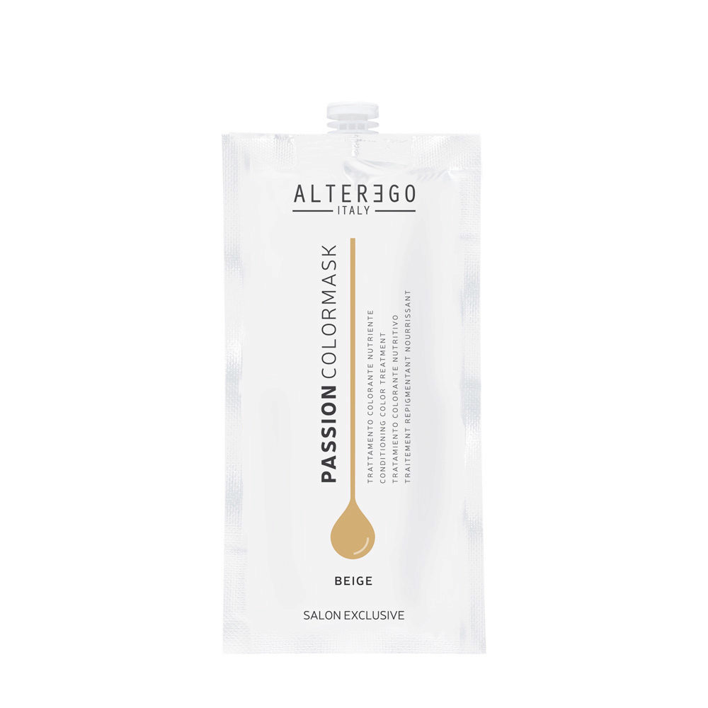 Alterego Passion Color Mask Beige 50ml - tratamiento colorante nutritivo