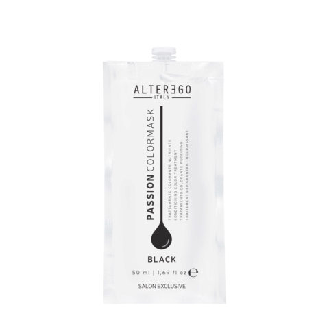 Alterego Passion Color Mask Negro 50ml - tratamiento colorante nutritivo