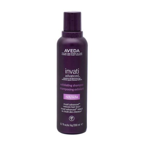 Invati Advanced Exfoliating Shampoo Rich 200ml - champú exfoliante rico