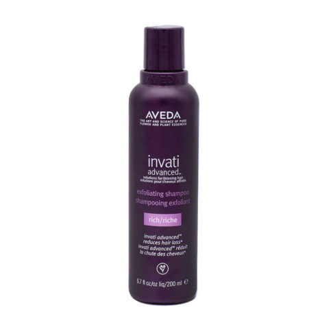 Aveda Invati Advanced Exfoliating Shampoo Rich 200ml - champú exfoliante rico