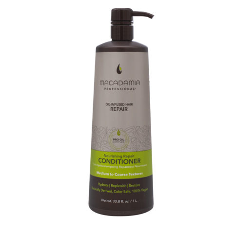 Macadamia Nourishing Repair Acondicionador para cabello seco y dañado 1000ml