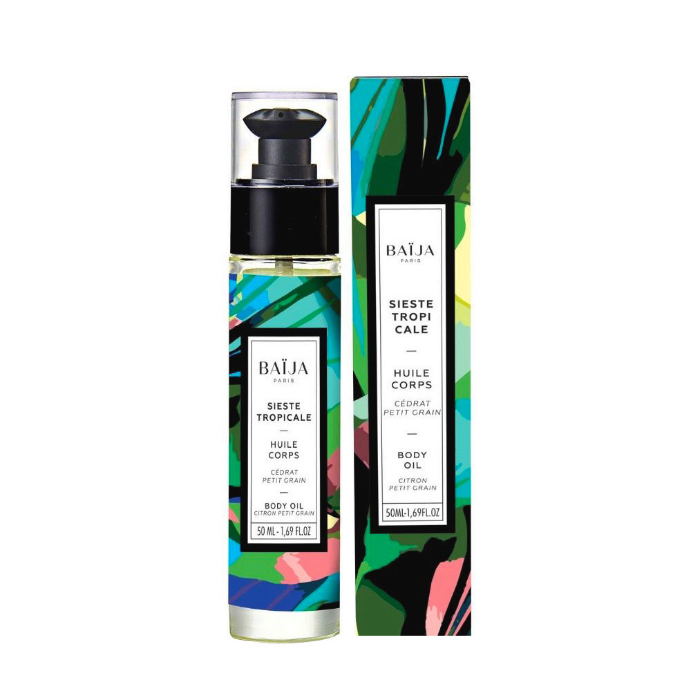 Baija Paris Sieste Tropicale Body Oil 50ml - Aceite Corporal con Cedro y Petitgrain