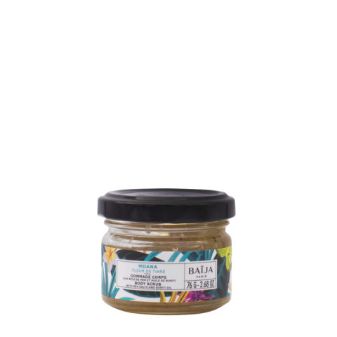 Baija Paris Moana Body Scrub 76gr - exfoliante cuerpo flor de tiare