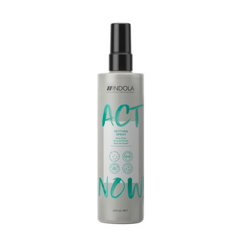 Indola Act Now! Spray Fijador Desenredante Todo Tipo de Cabello 200ml