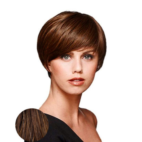 Hairdo Short & Sleek Peluca mediana marrón avellana