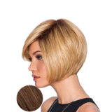 Hairdo Peluca de peinado Bob en capas medio castaño rojizo