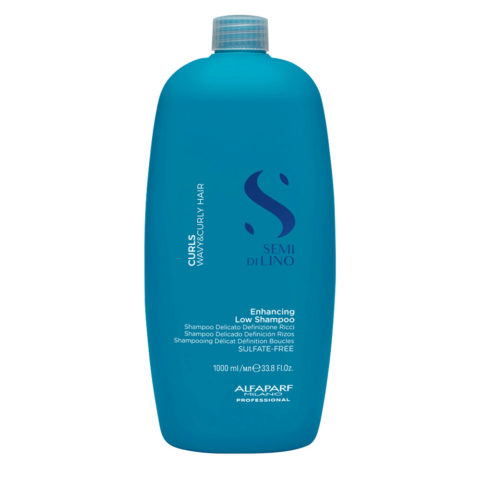 Alfaparf Milano Semi di Lino Curls Enhancing Low Shampoo 1000ml - champú para cabello rizado