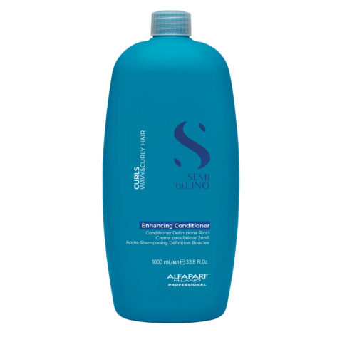 Semi di Lino Curls Enhancing Conditioner 1000ml - acondicionador para cabello rizado