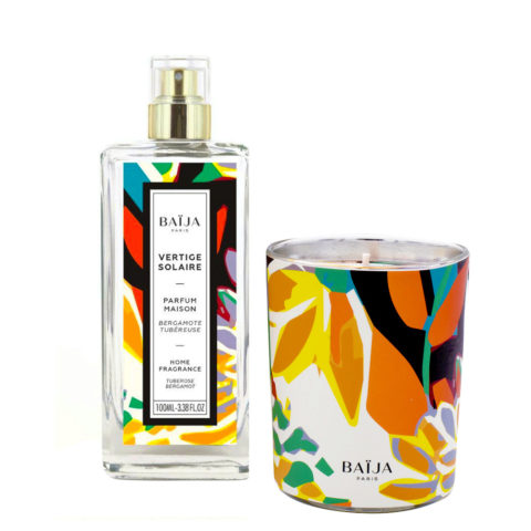 Baija Paris Kit Room Fragrance Spray 100ml Scented Candle 180gr