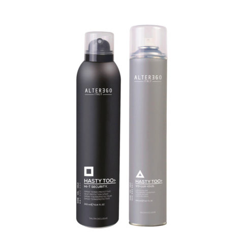 Alterego Styling Spray de Protección Térmica 300ml y Laca Voluminizadora 500ml