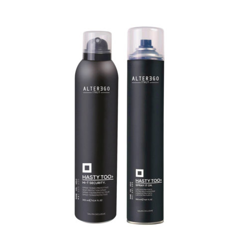 Styling Spray de Protección Térmica 300ml y Laca Extra Fuerte 500ml