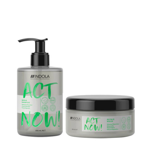 Act Now Pelo Dañado Champù 300ml Y Mascarilla Reestructurante 200ml