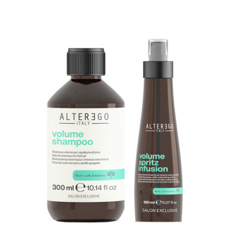 Alterego Set Volume Champú 300ml y Spray Voluminizador 150ml