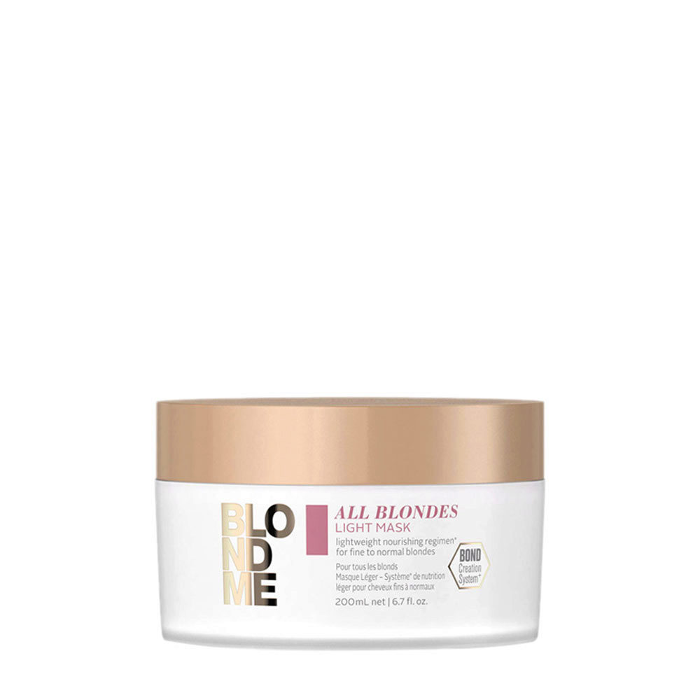 Schwarzkopf Blond Me Light Mascarilla ligera para cabello rubio y fino 200ml