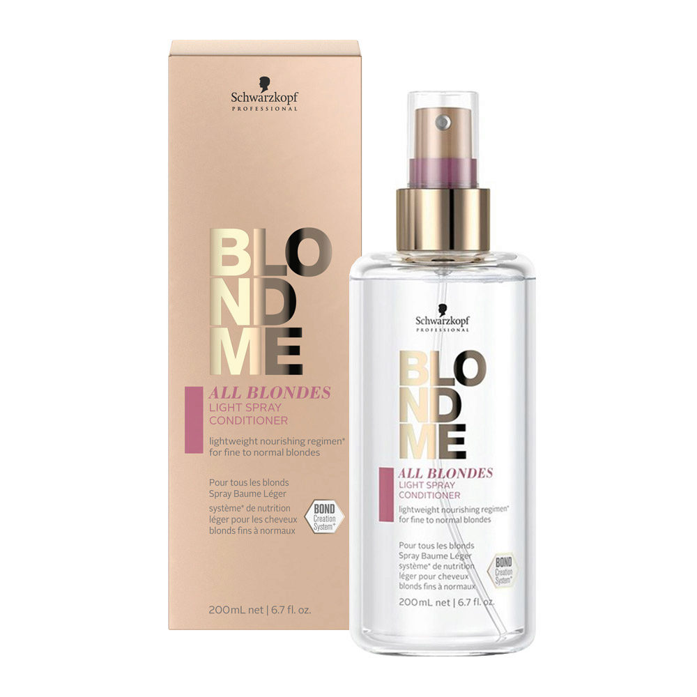 Schwarzkopf Blond Me Light Spray Acondicionador en spray para cabello rubio 200ml