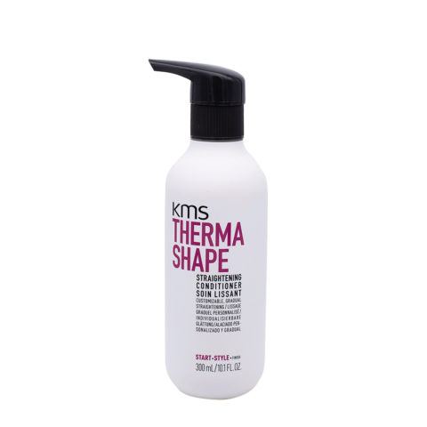 KMS Thermashape Straightening Conditioner 300ml - acondicionador para cabello grueso y rebelde