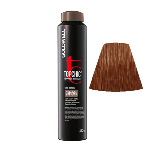 7BP @ PK Rubio Medio Perlado Pink Goldwell Topchic Cilindro 250gr