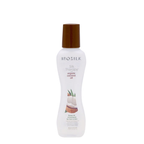 Biosilk Silk Therapy Leave In Treatment Hair Skin With Coconut Oil 67ml - suero sin enjuague