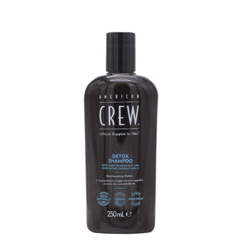 American Crew Detox Shampoo 250ml - champú exfoliante desintoxicante