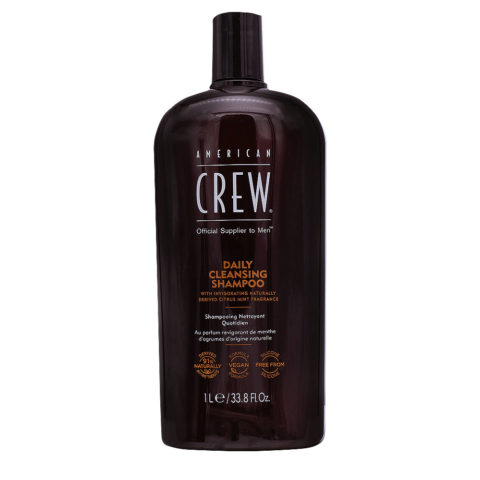 American Crew Daily Cleansing Shampoo 1000ml - champú limpiador diario