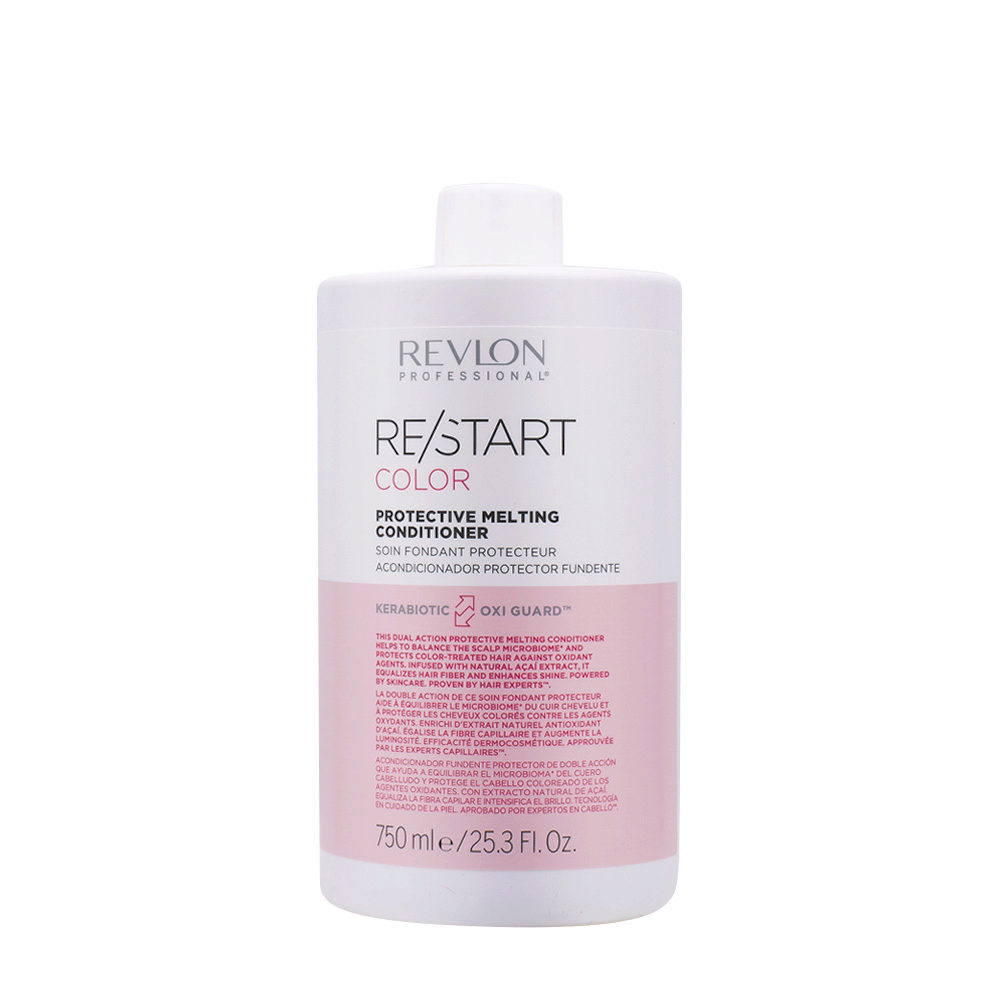Revlon Restart Colour Protective Melting Conditioner 750ml - Acondicionador Para el Cabello Coloreado