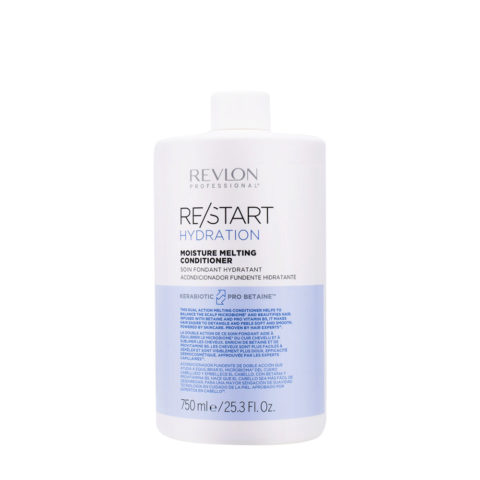 Revlon Restart Hydration Moisture Melting Conditioner 750ml - Acondicionador Hidratante para Cabello Seco