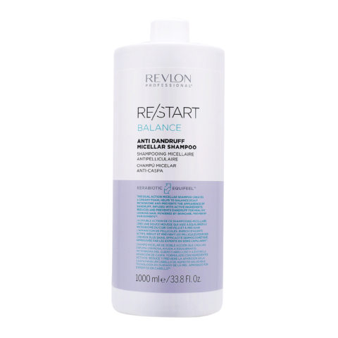 Revlon Restart Balance Anti Dandruff Micellar Shampoo 1000ml - Champú Anticaspa