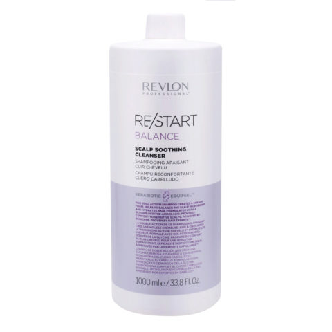 Restart Balance Scalp Soothing Shampoo 1000ml - Champú Para Piles Sensibles