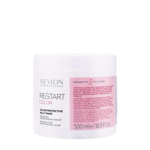 Revlon Restart Color Protective Jelly Mask 500ml - Mascarilla Capilar Coloreada