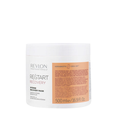 Restart Recovery Intense Mask 500ml - Mascarilla Reestructurante Para Cabello Dañado