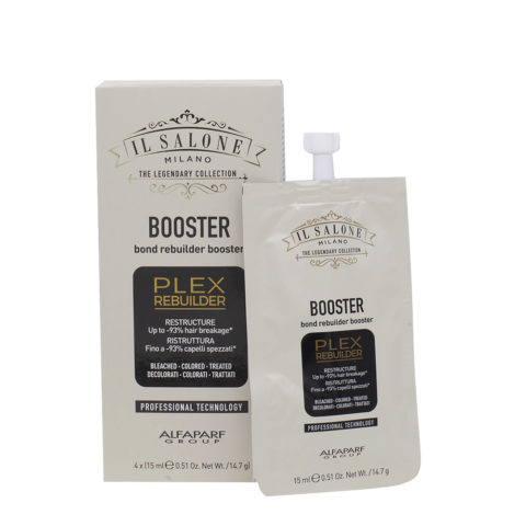 Il Salone Plex Rebuilder Booster 4x15ml - suero reestructurante para cabello dañado