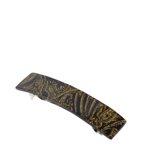 VIAHERMADA Pasador de pelo Matic Damask negro