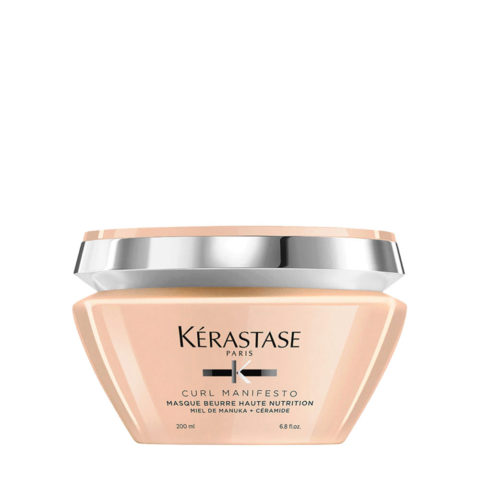 Kerastase Curl Manifesto Masque Beurre Haute Nutrition 200ml - mascarilla nutritiva para cabello rizado