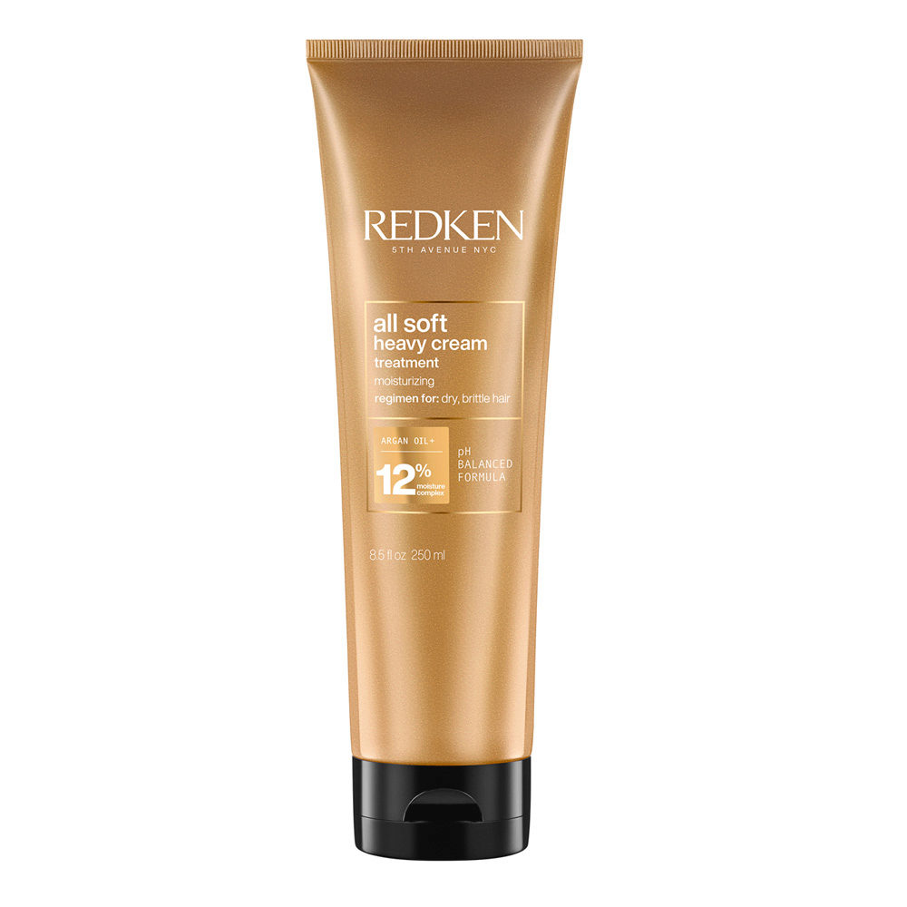 Redken All Soft Maschera Heavy Cream Treatment 250ml -  mascarilla para cabello secos
