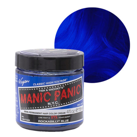 Classic High Voltage Rockabilly Blue 118ml - Crema colorante semipermanente