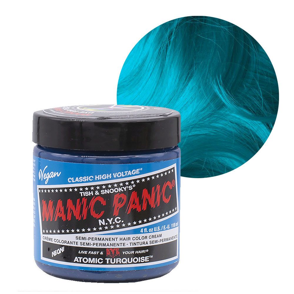 Manic Panic Classic High Voltage Atomic Turquoise 118ml - Crema colorante semipermanente