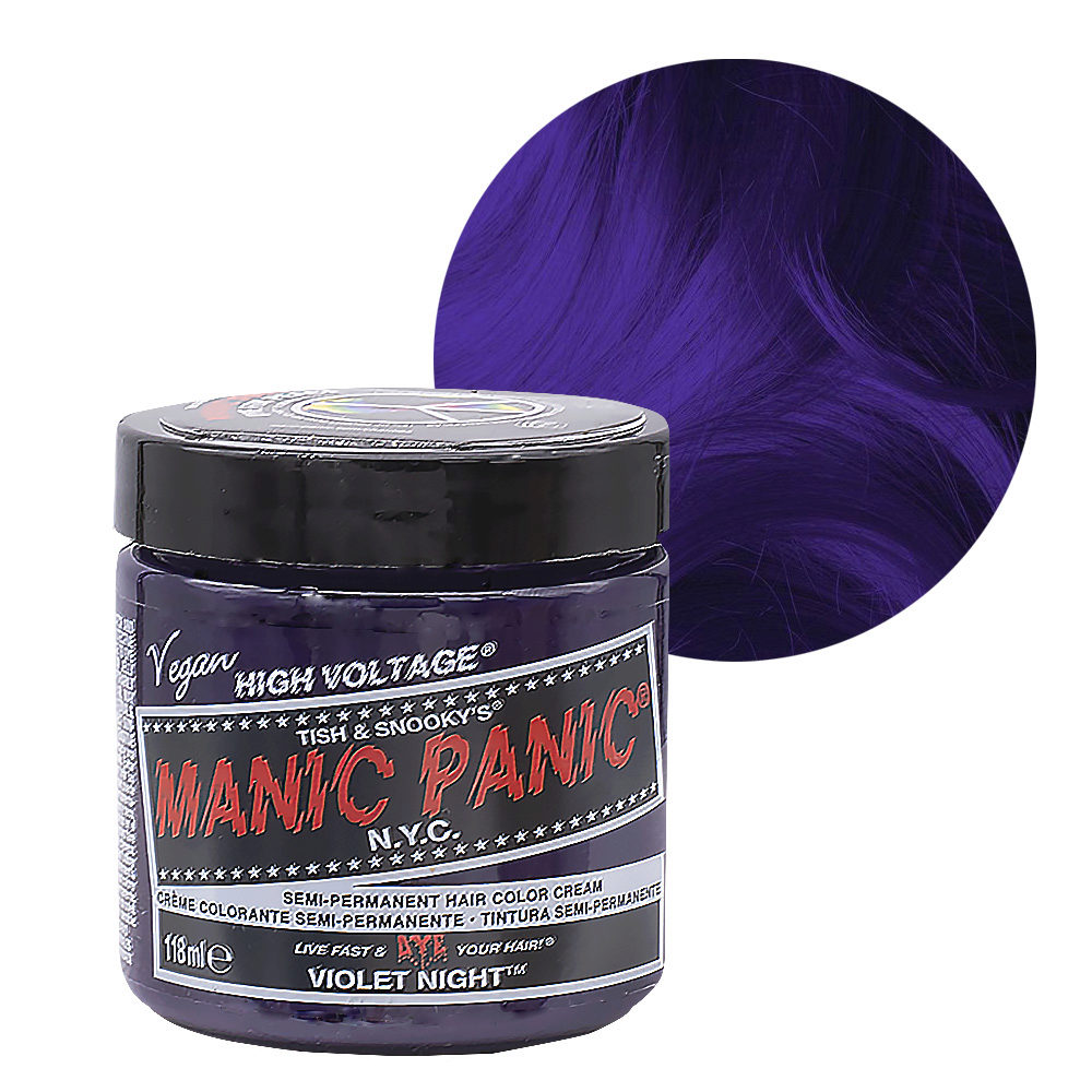 Manic Panic Classic High Voltage Violet Night 118ml - Crema colorante semipermanente